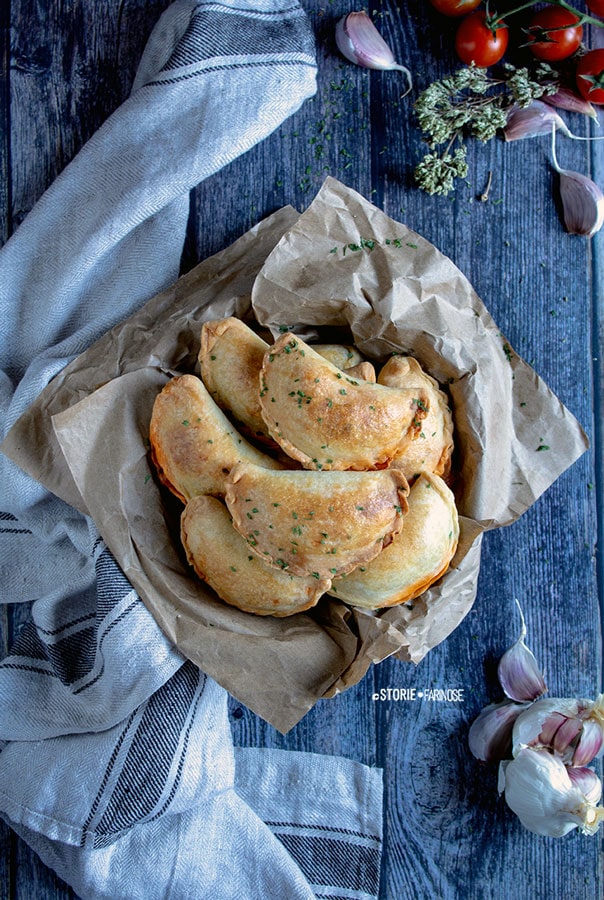 empanadas messicani con manzo