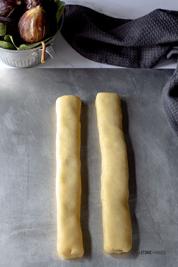 biscotti ai fichi preparazione