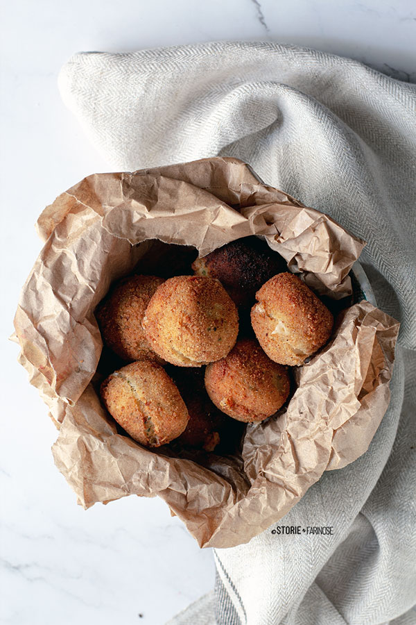 polpette di pane alla siciliana fritte