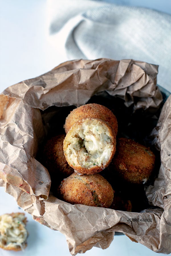 polpette di pane alla siciliana interno