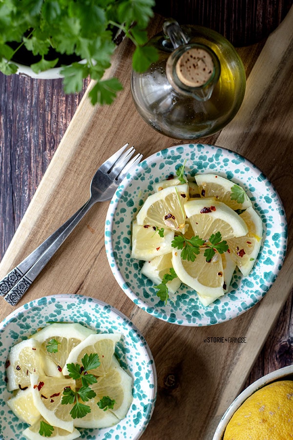 insalata di limoni siciliana