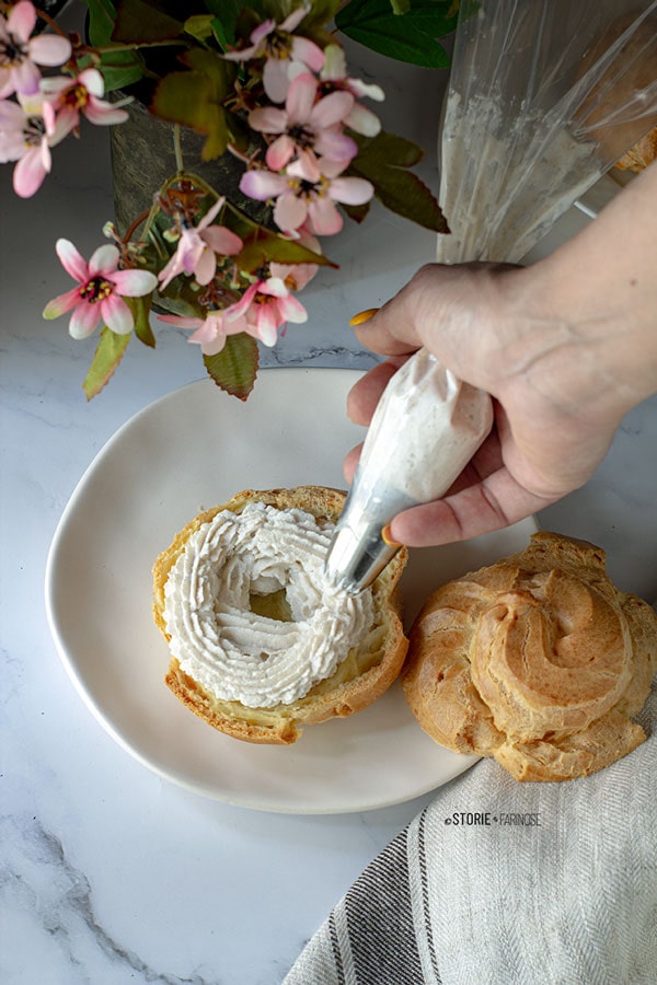 testa di turco di Scicli ripieno con ricotta